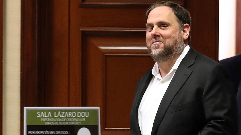 Junqueras pide salir de prisión para ir al Congreso a jurar como eurodiputado