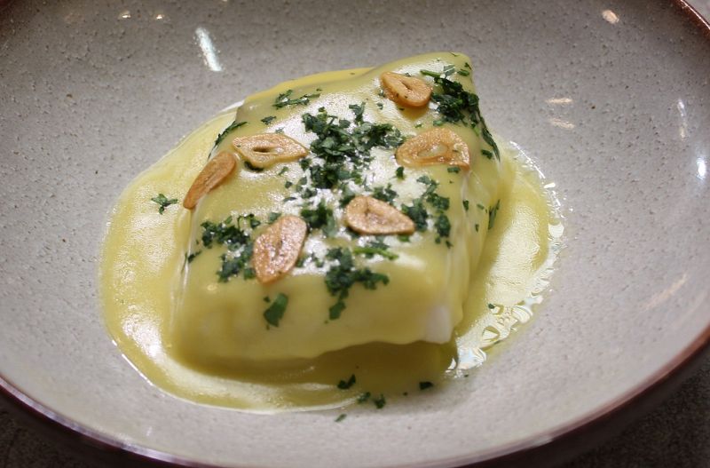 Receta de "bacalao al pil pil" de Dani Garc�a