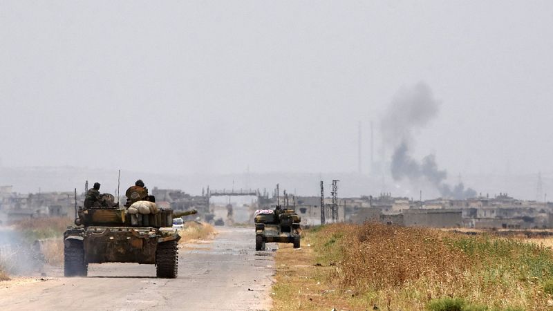 Más de cien muertos en los combates entre las fuerzas gubernamentales y facciones opositoras en el norte de Siria