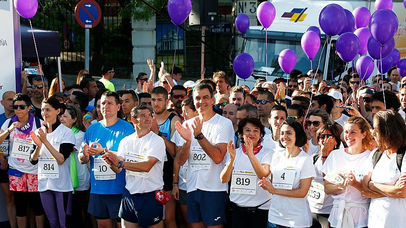 La sexta edición de la Carrera contra la violencia de género congrega en Madrid a 3.000 participantes