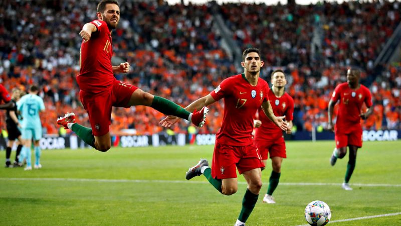 Portugal vence a Holanda y se apunta como anfitrión la Liga de Naciones