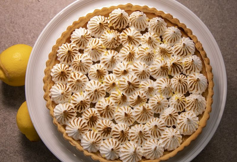 Receta de "tarta de lim�n" de Dani Garc�a