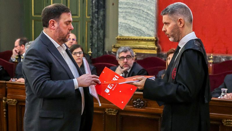 La Abogacía del Estado contradice a la Fiscalía y quiere dejar a Junqueras jurar su cargo como eurodiputado