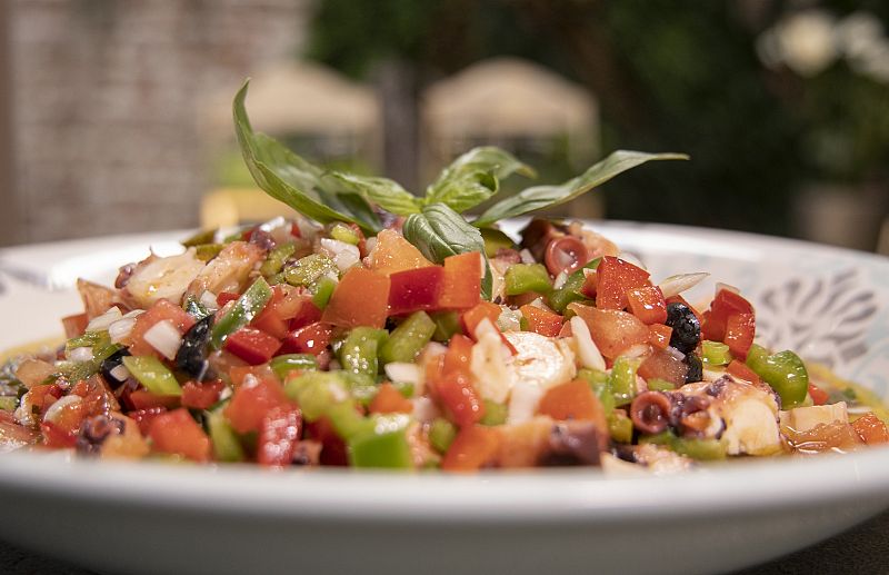 Receta de "vinagreta de pulpo" de Dani Garc�a