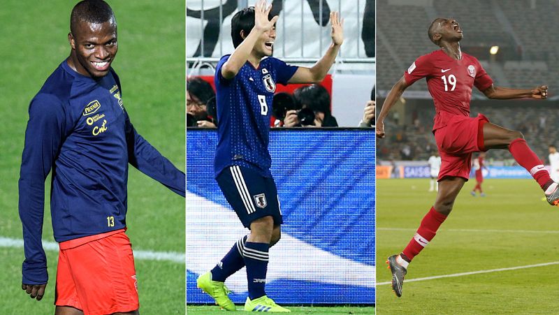 La 'cenicientas': Ecuador, Japón y Catar