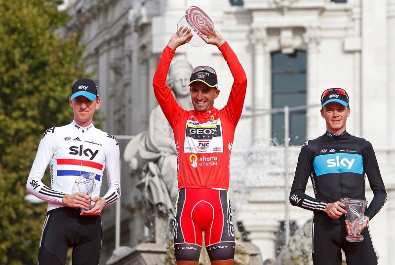 Juanjo Cobo pierde la Vuelta 2011 por dopaje y Chris Froome se adjudica esa edición