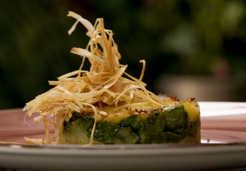 Receta de "acelgas salteadas" de Dani Garc�a