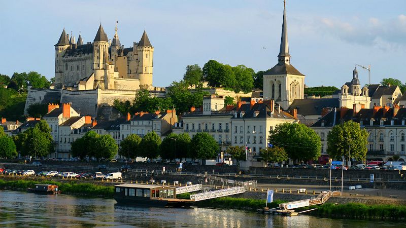 Saumur, una perla sobre el Loira