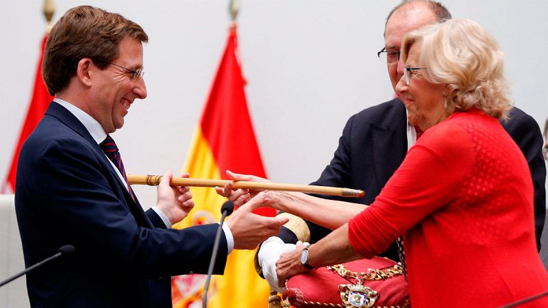 Almeida es investido alcalde de Madrid con los votos de Cs y Vox y el PP recupera la capital