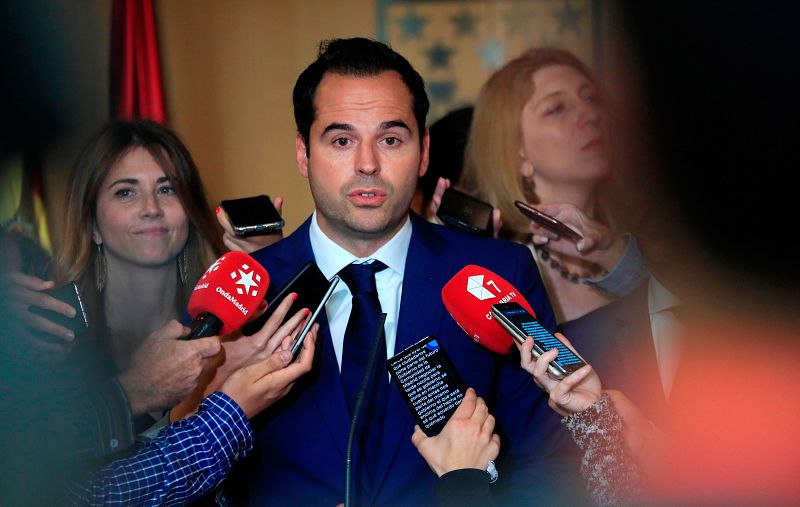 Ciudadanos plantea que Aguado presida la Comunidad de Madrid tras la "cesión" de la Alcaldía