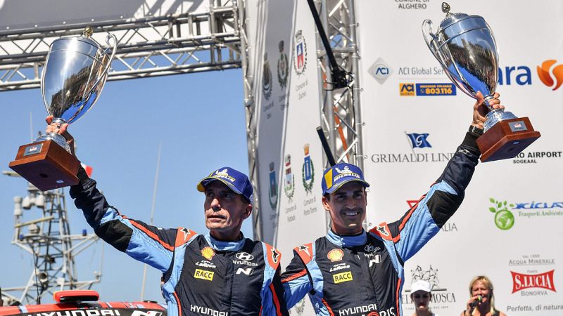 Dani Sordo logra en Cerdeña su segunda victoria en el Mundial de Rallyes