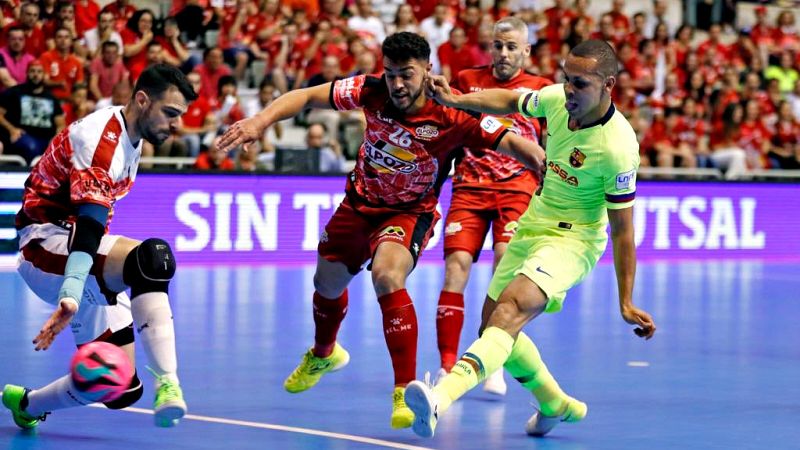 El Barça asalta Murcia y la final contra el ElPozo se resolverá en el Palau