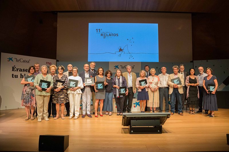 RNE y 'la Caixa' entregan los premios del XI Concurso de Relatos y Microrrelatos Escritos por Personas Mayores