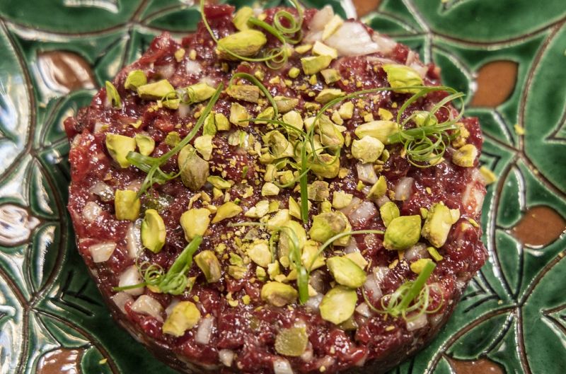 Receta de "steak tartar" de Dani Garc�a