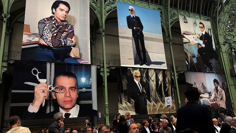El alegre adiós a Karl Lagerfeld