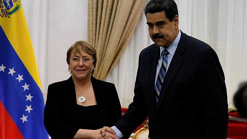 Bachelet pide liberar a los detenidos "por ejercer sus derechos civiles y políticos de forma pacífica" en Venezuela