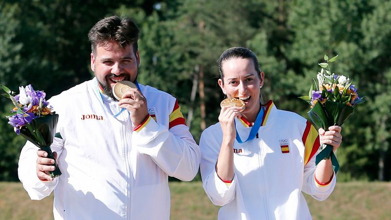 Ftima Glvez y Antonio Bailn se cuelgan el oro en tiro; Nikoloz Sherazasdishvili, eliminado en judo