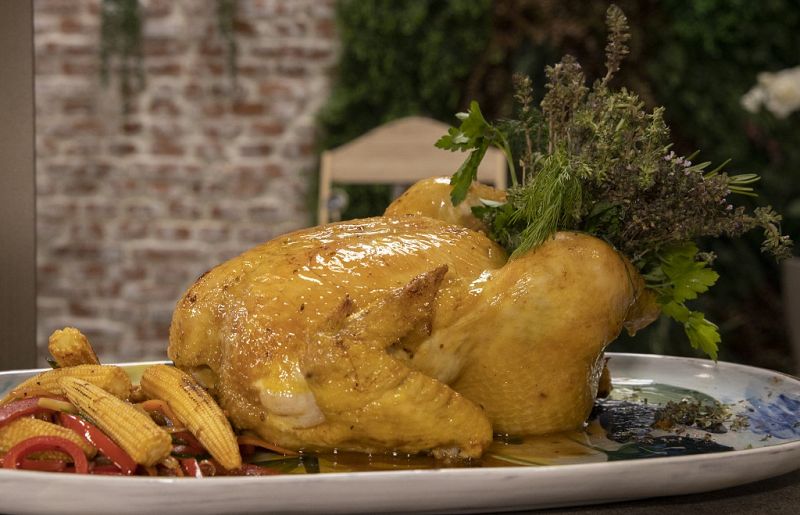 Receta de "pollo al lim�n" de Dani Garc�a