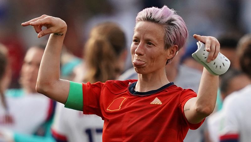 Megan Rapinoe, capitana de la selección estadounidense: "No voy a ir a la jodida Casa Blanca"