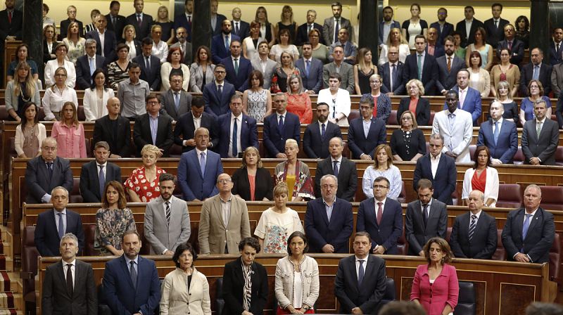 El Congreso homenajea a las víctimas del terrorismo, que exigen que no se "blanquee" el relato de los asesinos