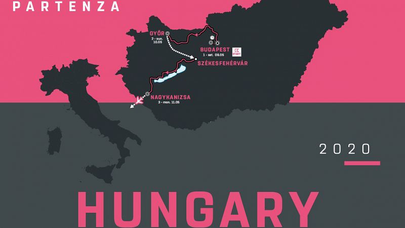 El Giro 2020 comenzará en Budapest