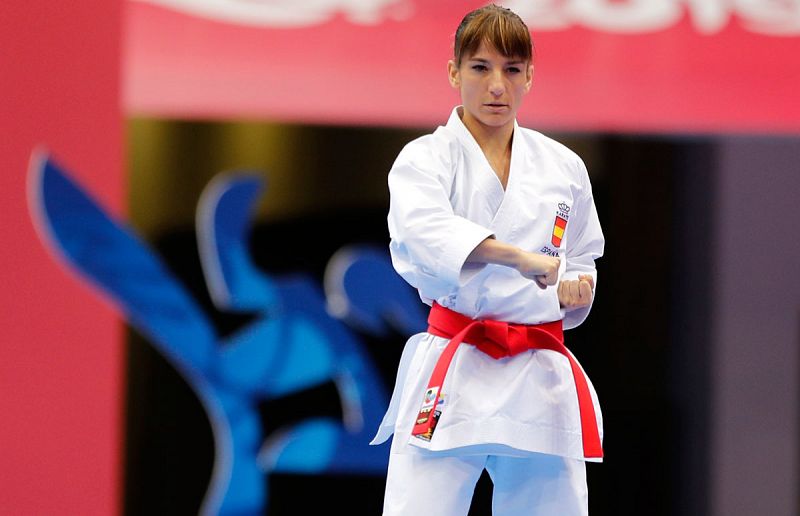 Sandra Sánchez y Damián Quinero revalidan el oro en kata; Laura Palacio, campeona en kumite