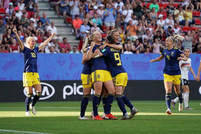 Suecia salda cuentas con Alemania y se medirá a Holanda en semifinales