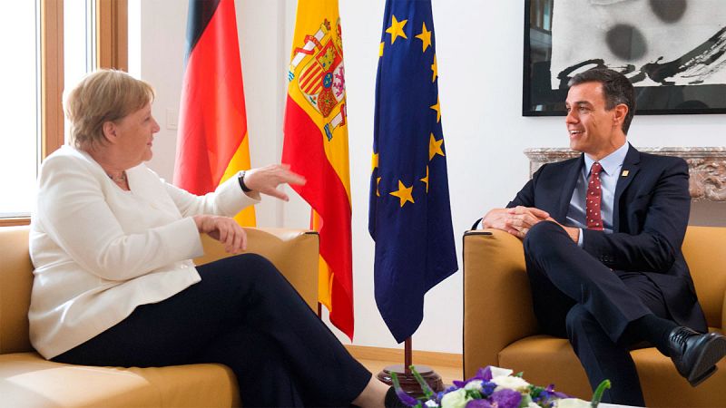 Sánchez se reúne con Tusk, Macron y Merkel antes de la cumbre que decidirá el reparto de altos cargos europeos
