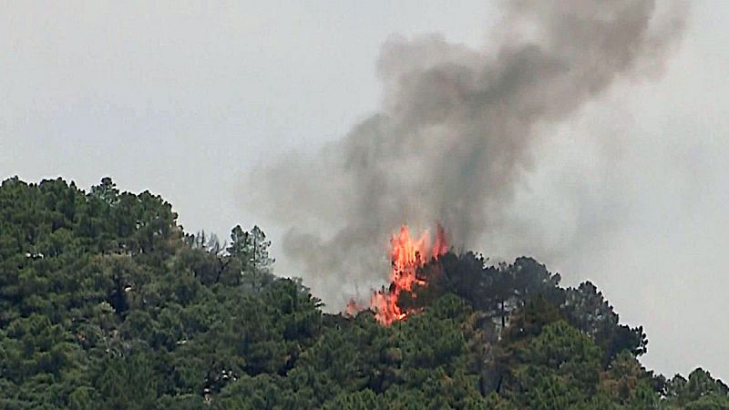 El incendio entre Madrid y Toledo sigue activo tras calcinar cerca de 3.300 hectáreas