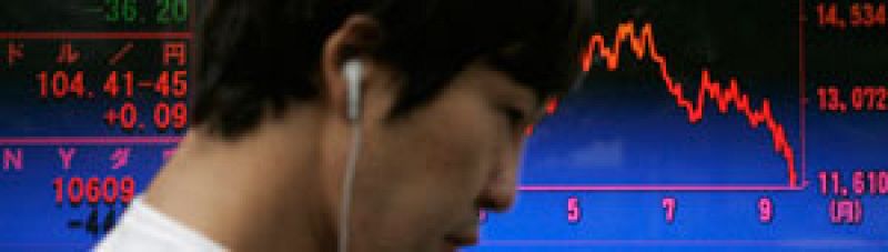 La crisis se agrava y las Bolsas se hunden