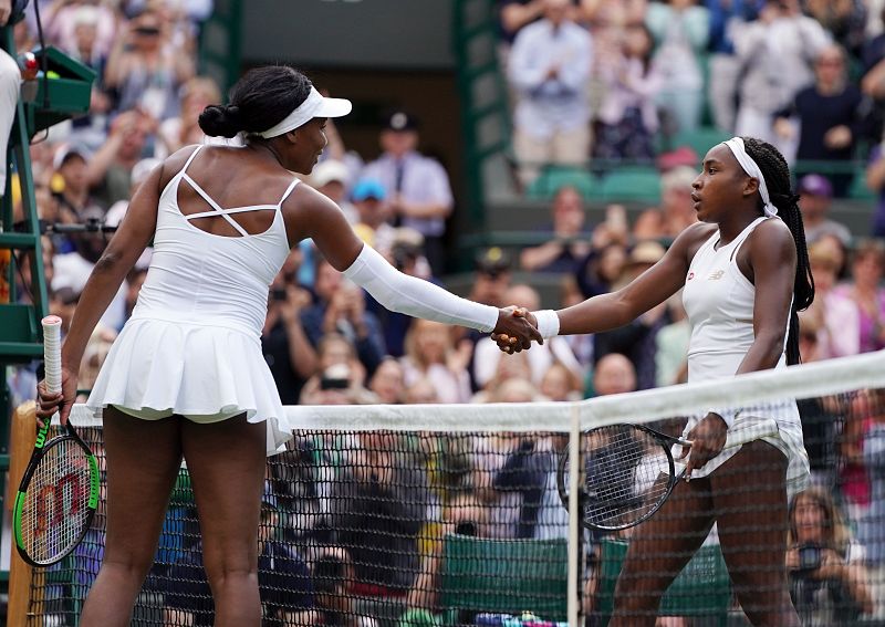 Venus Williams se ve sorprendida en su debut por una joven de quince años