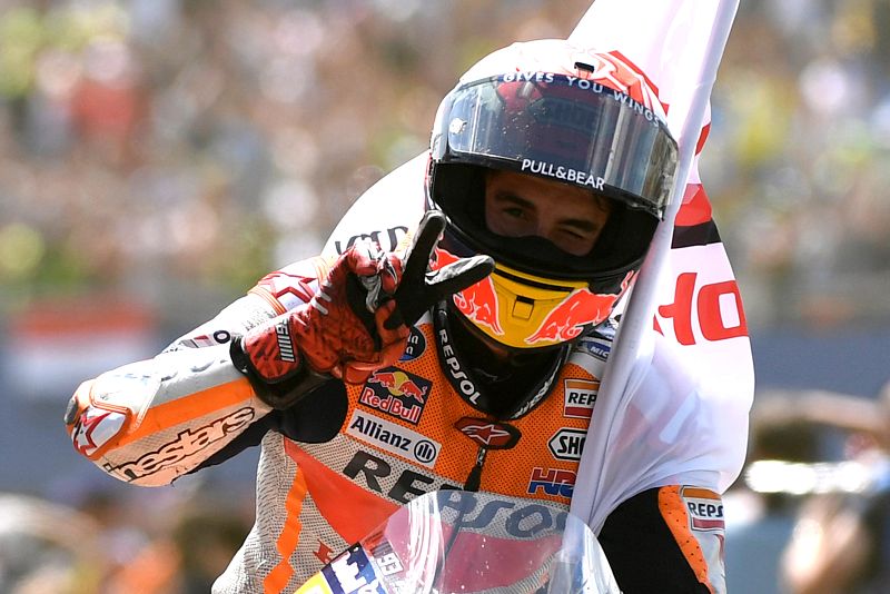 Márquez, a ampliar su ventaja en Sachsenring, un circuito donde no conoce la derrota