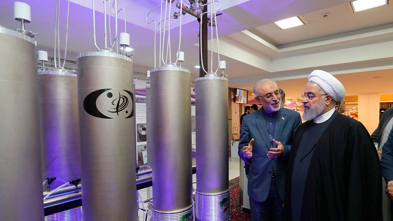 Rohaní anuncia que Irán enriquecerá el uranio "tanto como sea necesario" a partir del 7 de julio