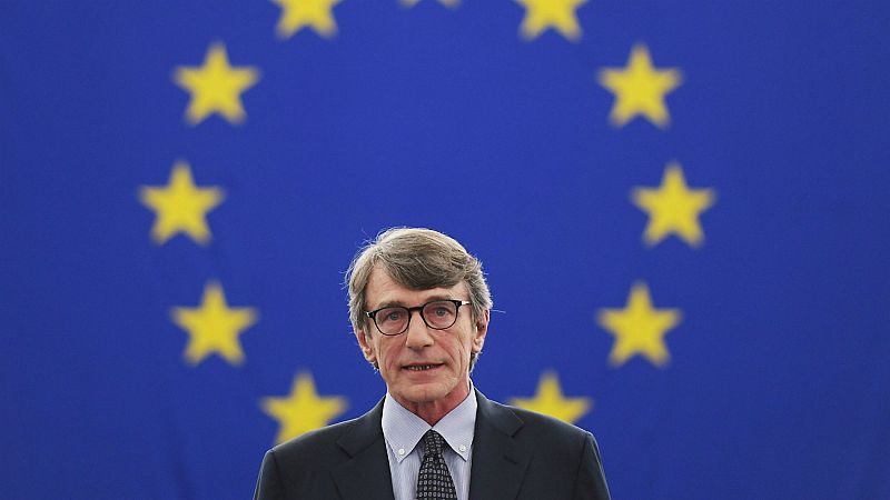 El socialdemócrata italiano David-María Sassoli, nuevo presidente del Parlamento Europeo