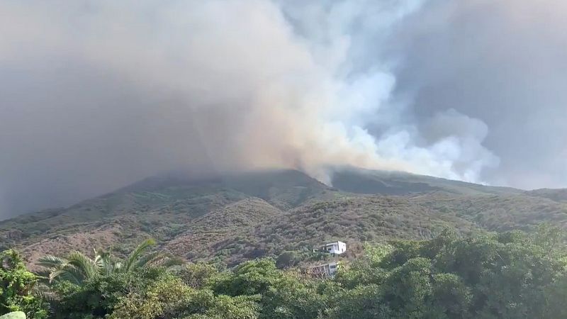 La erupción del volcán Stromboli en Italia provoca un muerto y un herido