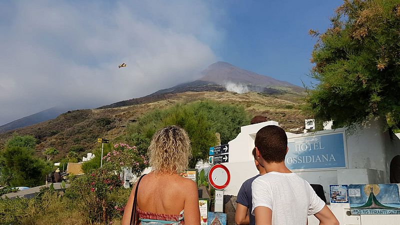 La actividad del volcán Stromboli vuelve a la normalidad tras la explosión que causó un fallecido