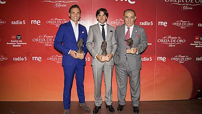 Andrs Roca Rey y la ganadera Fuente Ymbro, premio 'Oreja de Oro' y 'Hierro de Oro' de RNE 2018