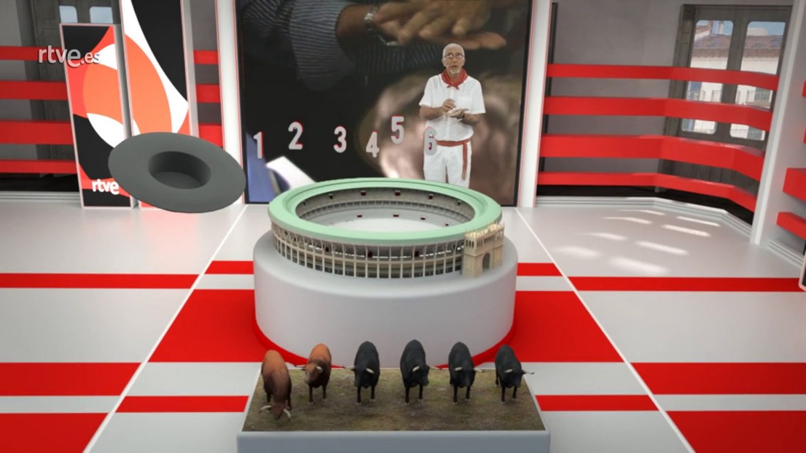 Sanfermines y los toros