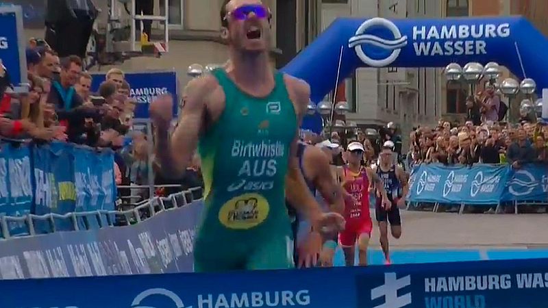 Birthwistle se impone en Hamburgo y Gómez Noya es segundo del Mundial