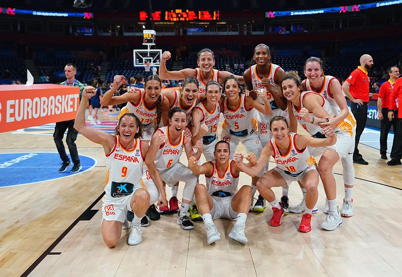 El triunfo de España en el Eurobasket 2019, emitido en La 1, partido más visto de la historia del baloncesto femenino