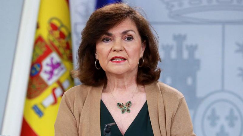 Calvo asegura que Sánchez "nunca" ha ofrecido a Iglesias entrar en el Gobierno