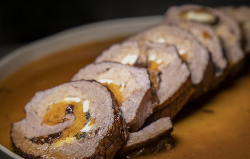 Receta de "rollo de carne con verduras" de Dani Garc�a