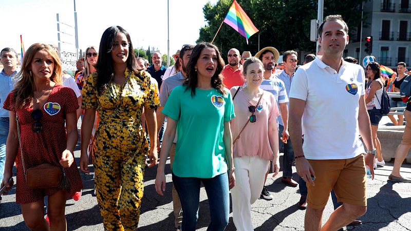 Ciudadanos denuncia ante la Fiscalía las "vejaciones e insultos" a sus afiliados en el Orgullo