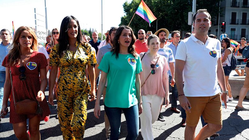 Ciudadanos denuncia ante la Fiscalía las "vejaciones e insultos" a sus afiliados en el Orgullo