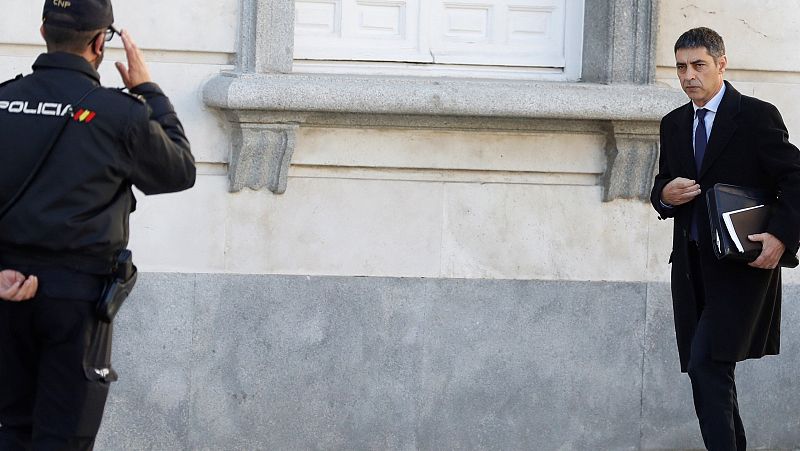 El juicio contra Trapero por rebelión por el 1-O comenzará el 20 de enero