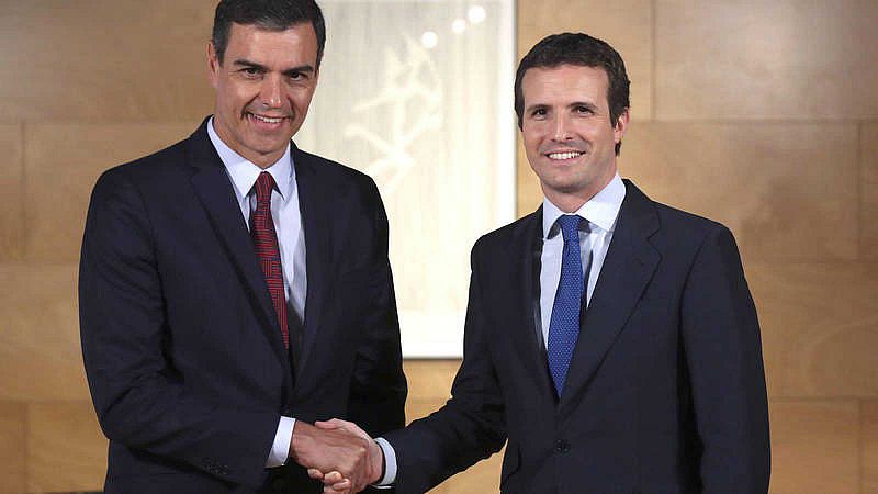 Casado reitera su 'no' a Sánchez y le sugiere que busque acuerdos para un gobierno de coalición