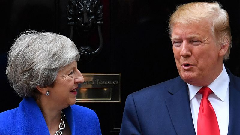Trump abre una crisis diplomática con el Reino Unido al cargar contra May y el embajador en EE.UU.