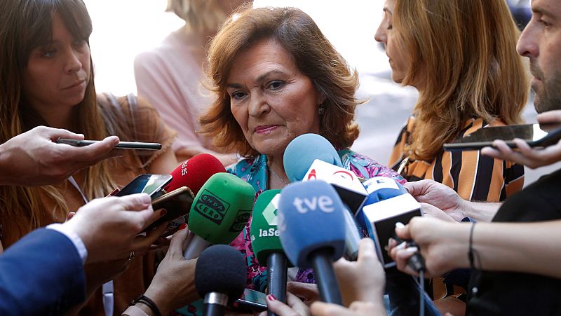 Calvo ve a Iglesias en "el mismo sitio" que cuando "quería ser vicepresidente" y votó contra Sánchez en 2016