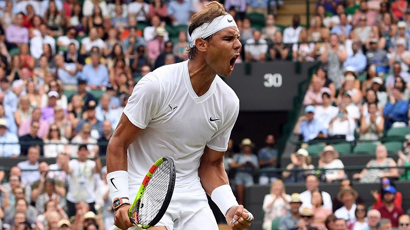 Nadal, lanzado hacia un nuevo 'clásico' ante Federer en semifinales de Wimbledon