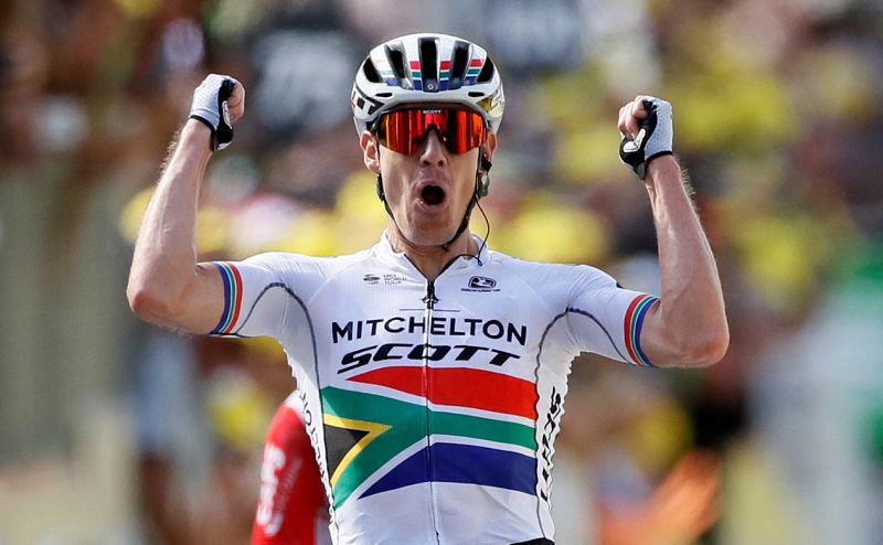 El sudafricano Daryl Impey logra su primera victoria en el Tour tras una larga escapada